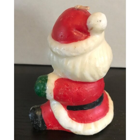 Vintage Santa Claus Decorative Wax Candle Set - Picture 10 of 13